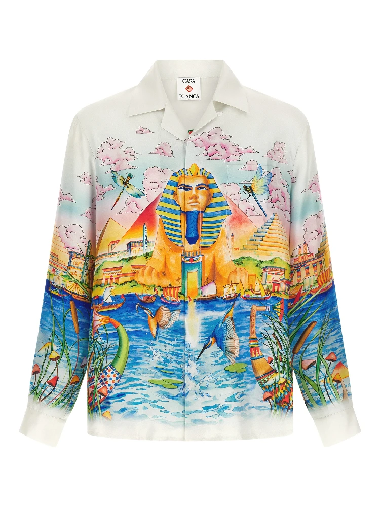 Multicolor Silk Blouse