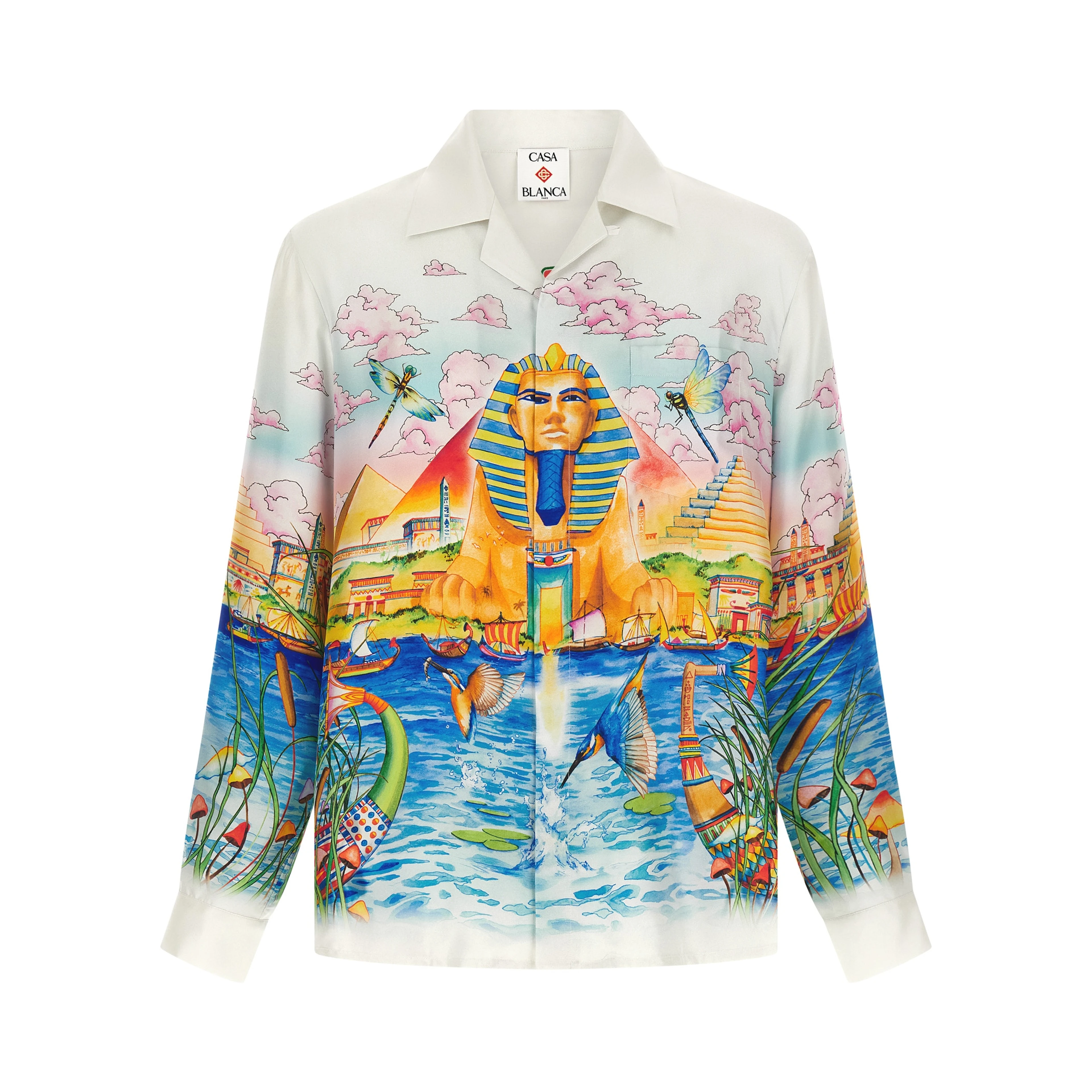 Multicolor Silk Blouse