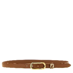 Brown Calfskin Regular Belt