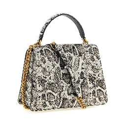 Gray Calfskin Handbag
