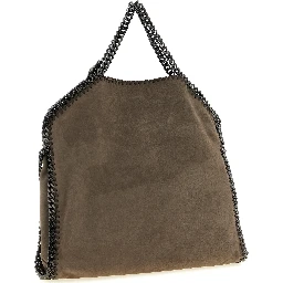Gray Polyamide Handbag