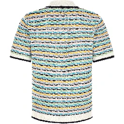Multicolor Cotton Polo Shirt