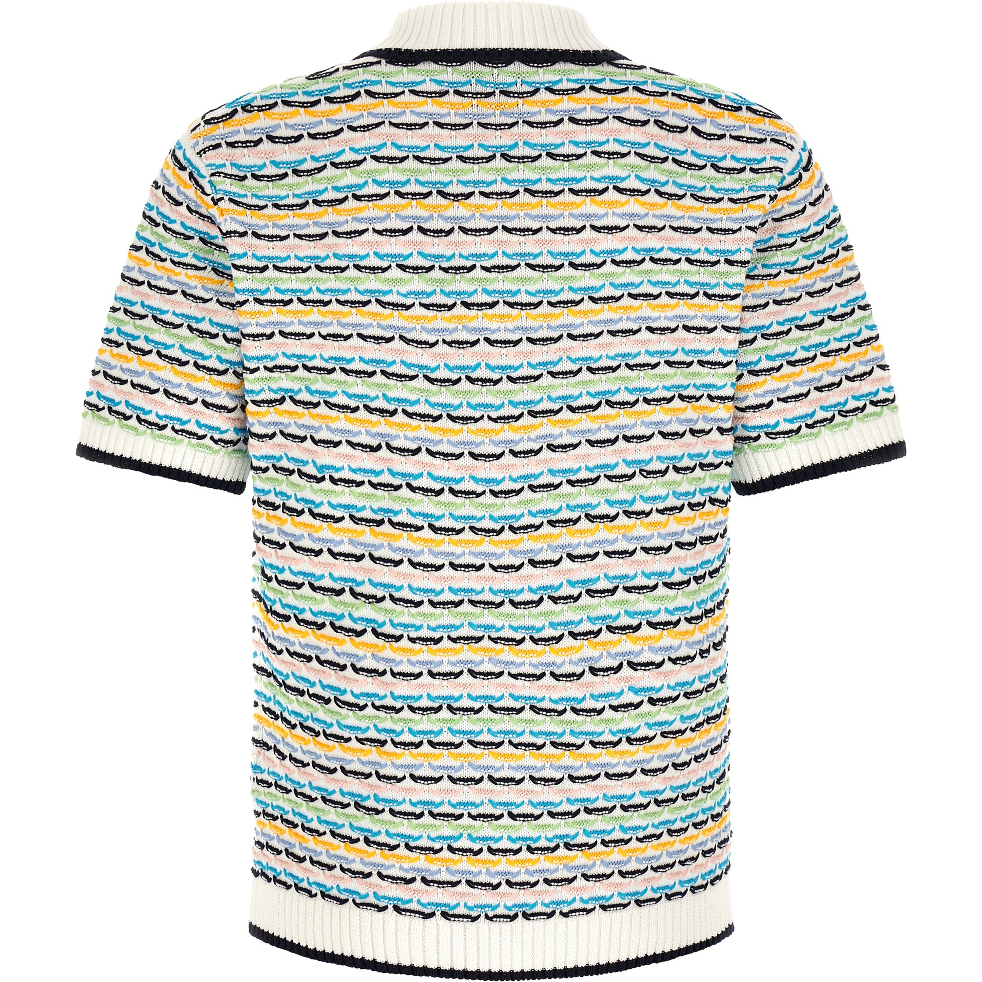 Multicolor Cotton Polo Shirt