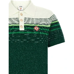 Bicolor Cotton Polo Shirt