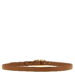 Brown Calfskin Regular Belt