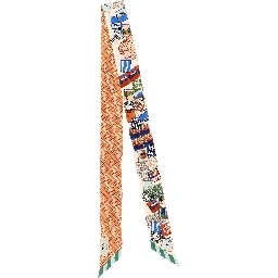 Multicolor Silk Hairband