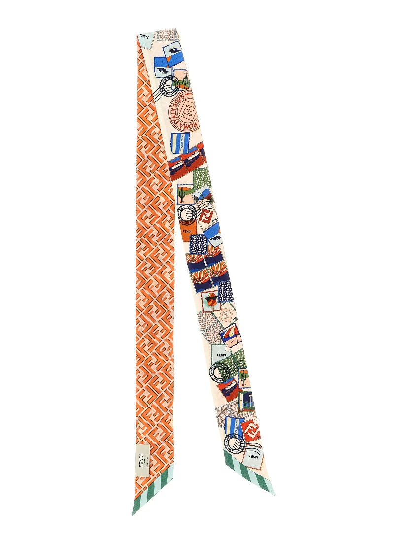 Multicolor Silk Hairband