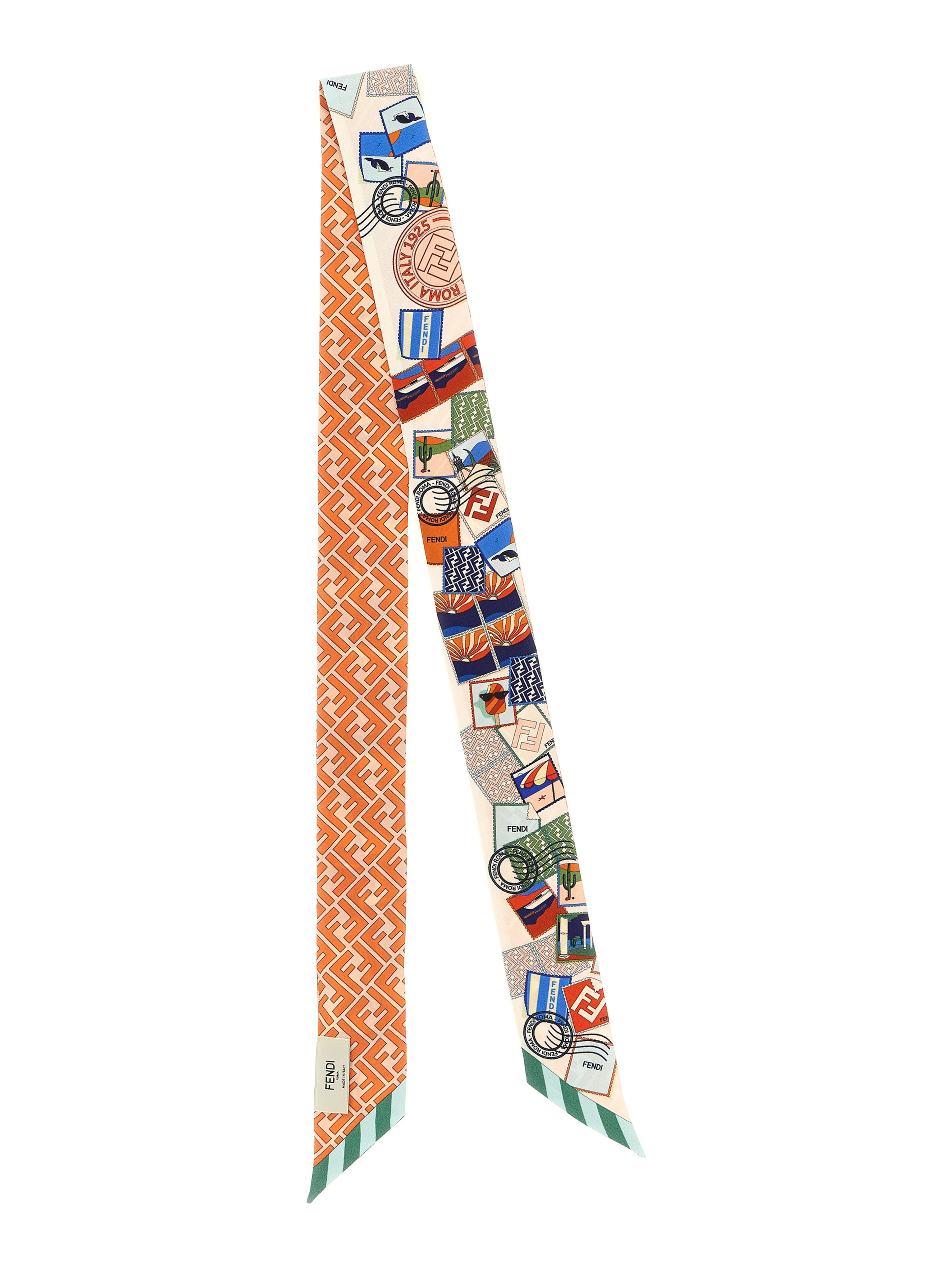 Multicolor Silk Hairband