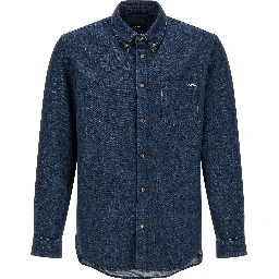 Blue Cotton Blouse