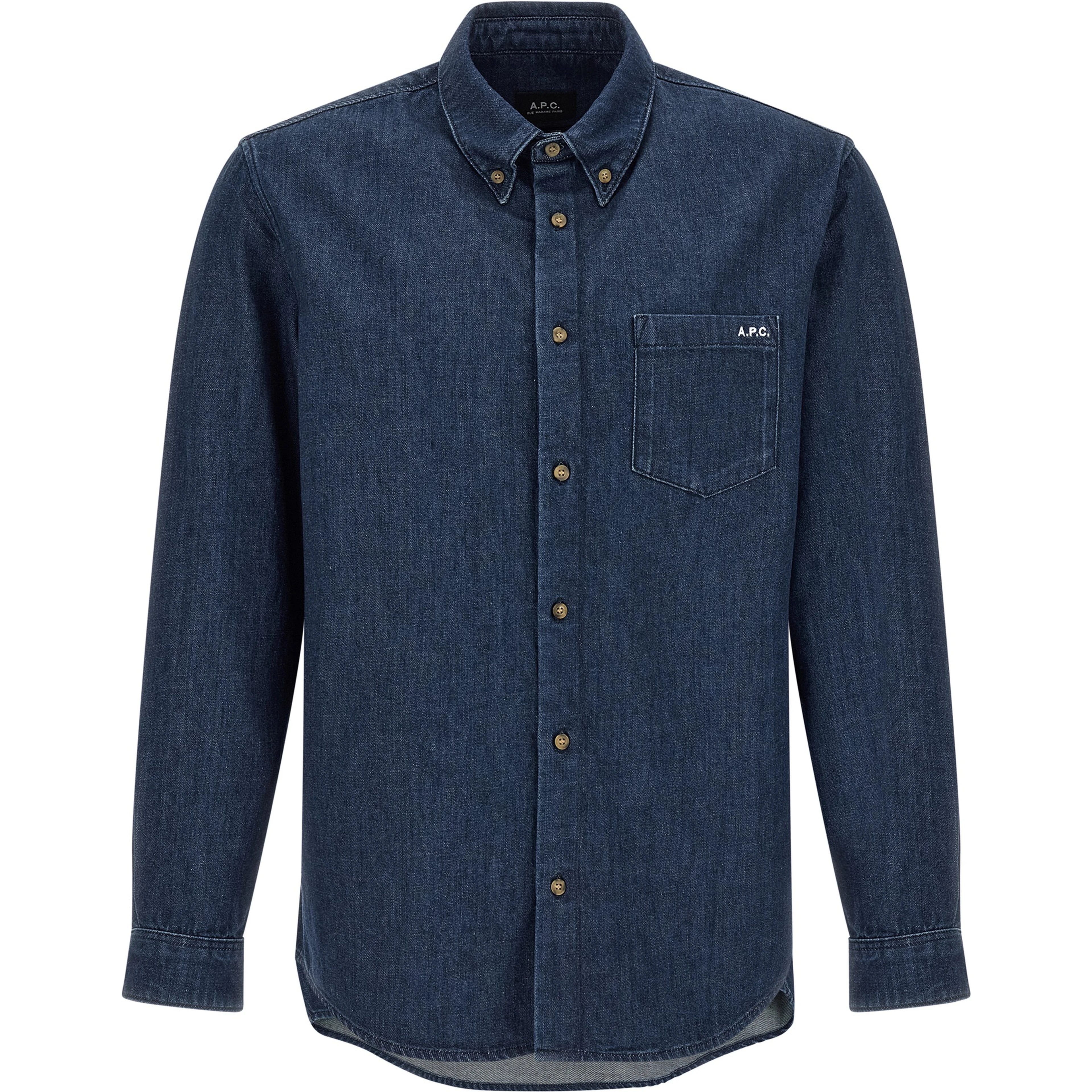 Blue Cotton Blouse
