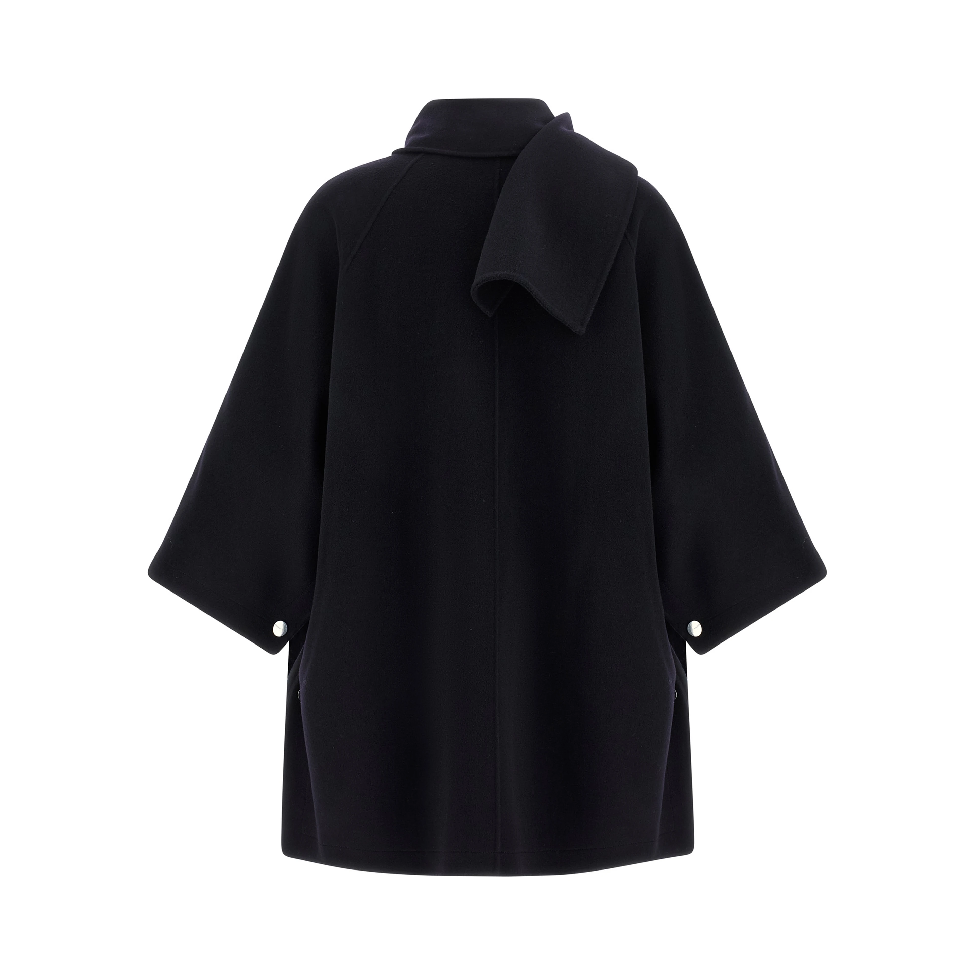 Blue Wool Coat