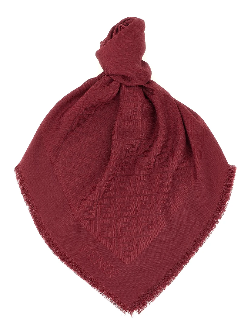 Bordeaux Silk Foulard