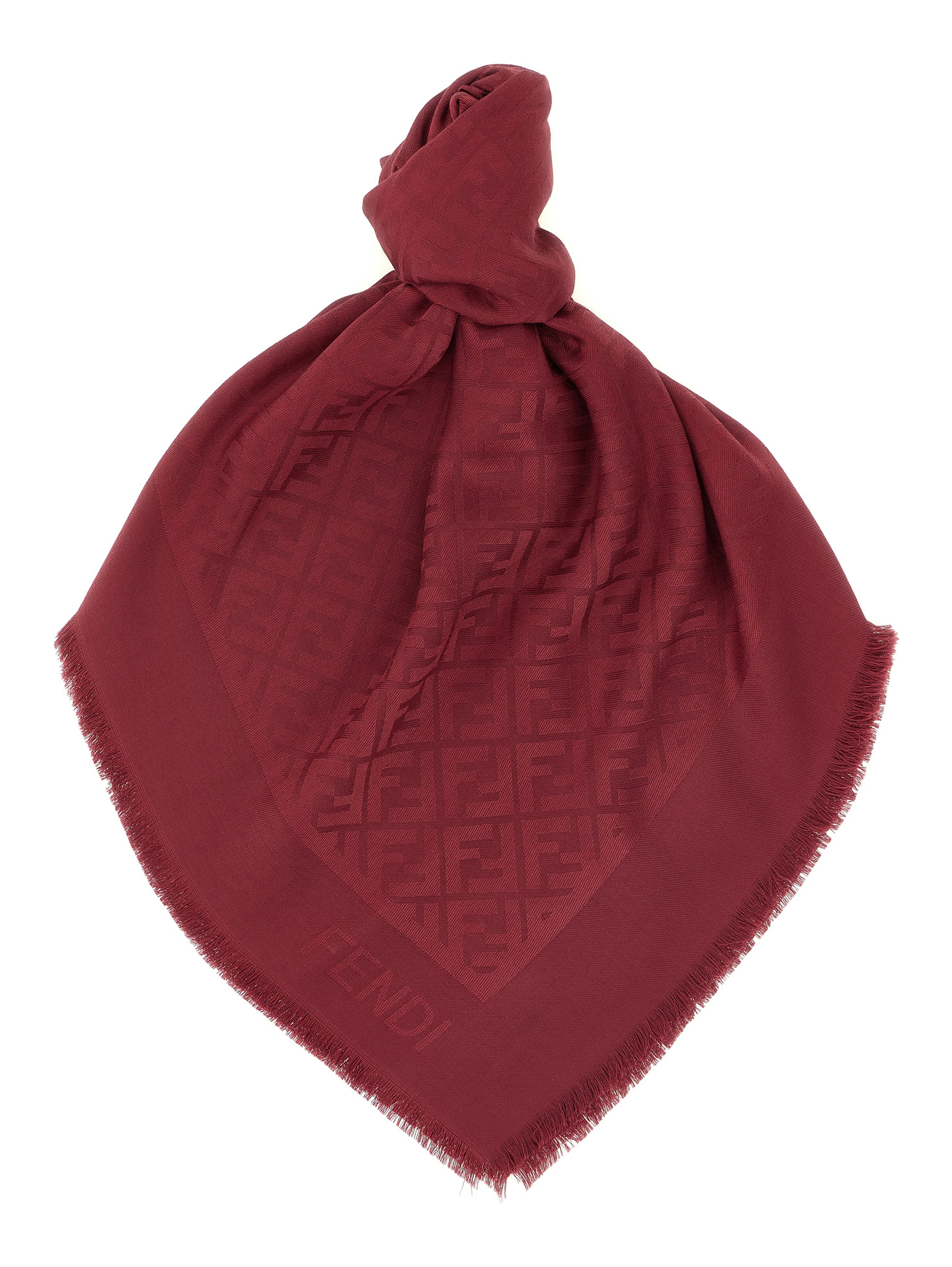 Bordeaux Silk Foulard