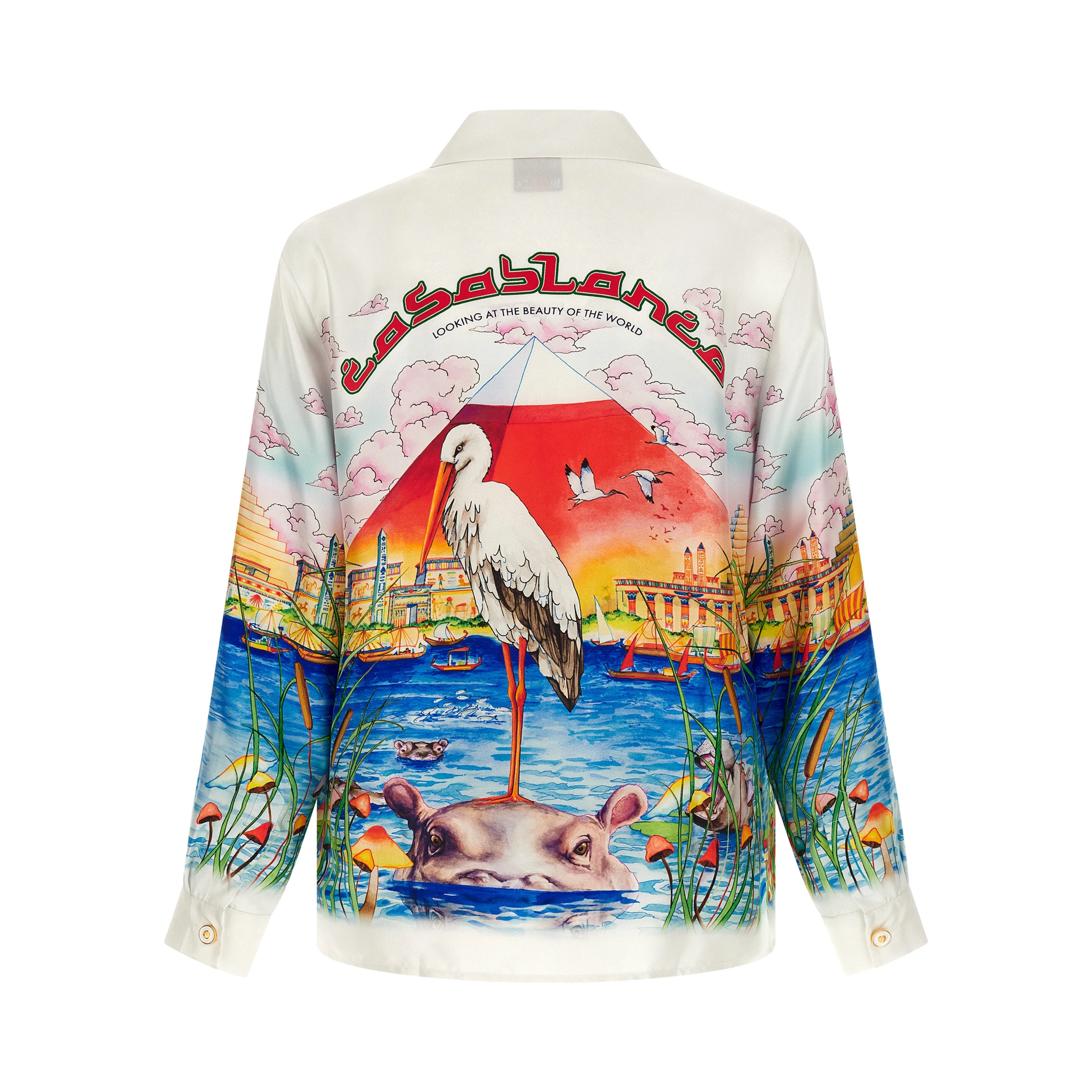Multicolor Silk Blouse