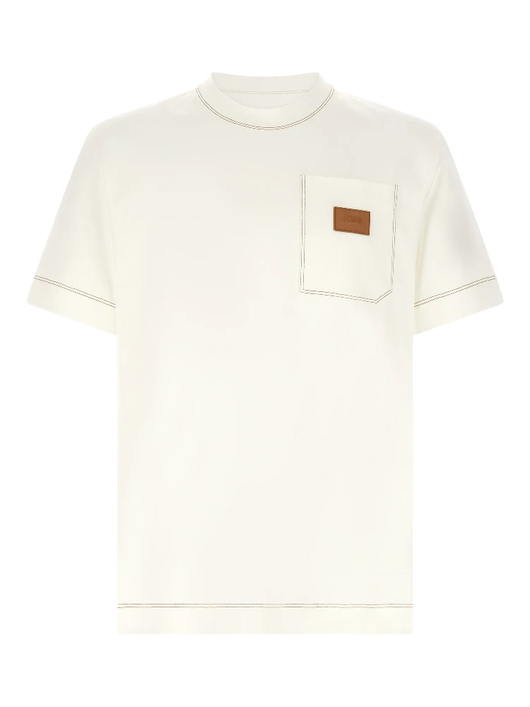 White Cotton T-Shirt