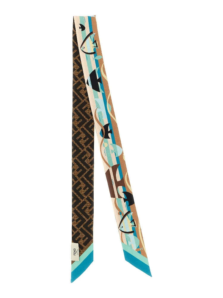 Multicolor Silk Foulard alternative