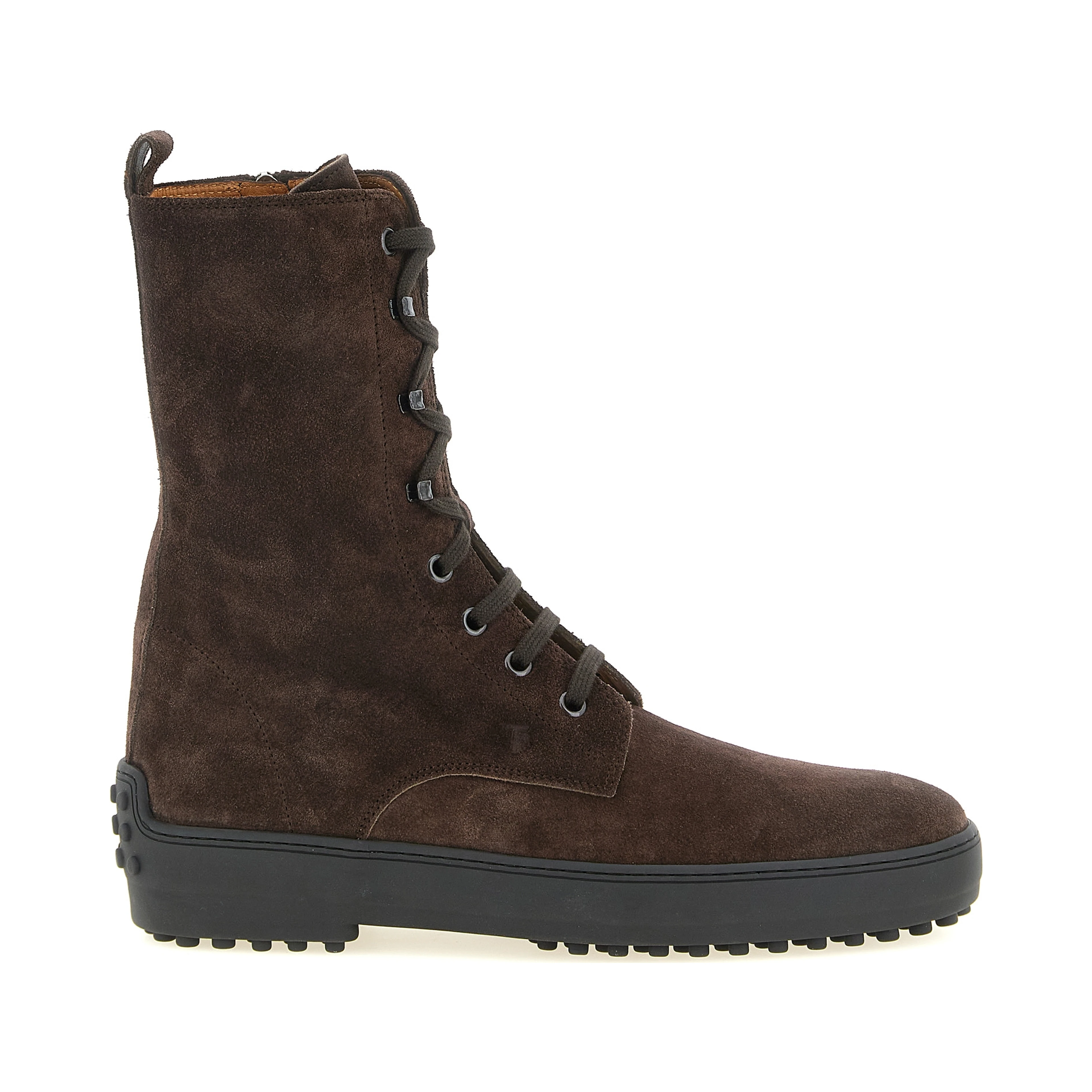 Brown Calfskin Ankle Boots