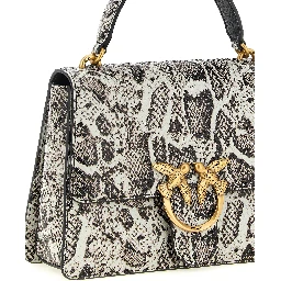 Gray Calfskin Handbag