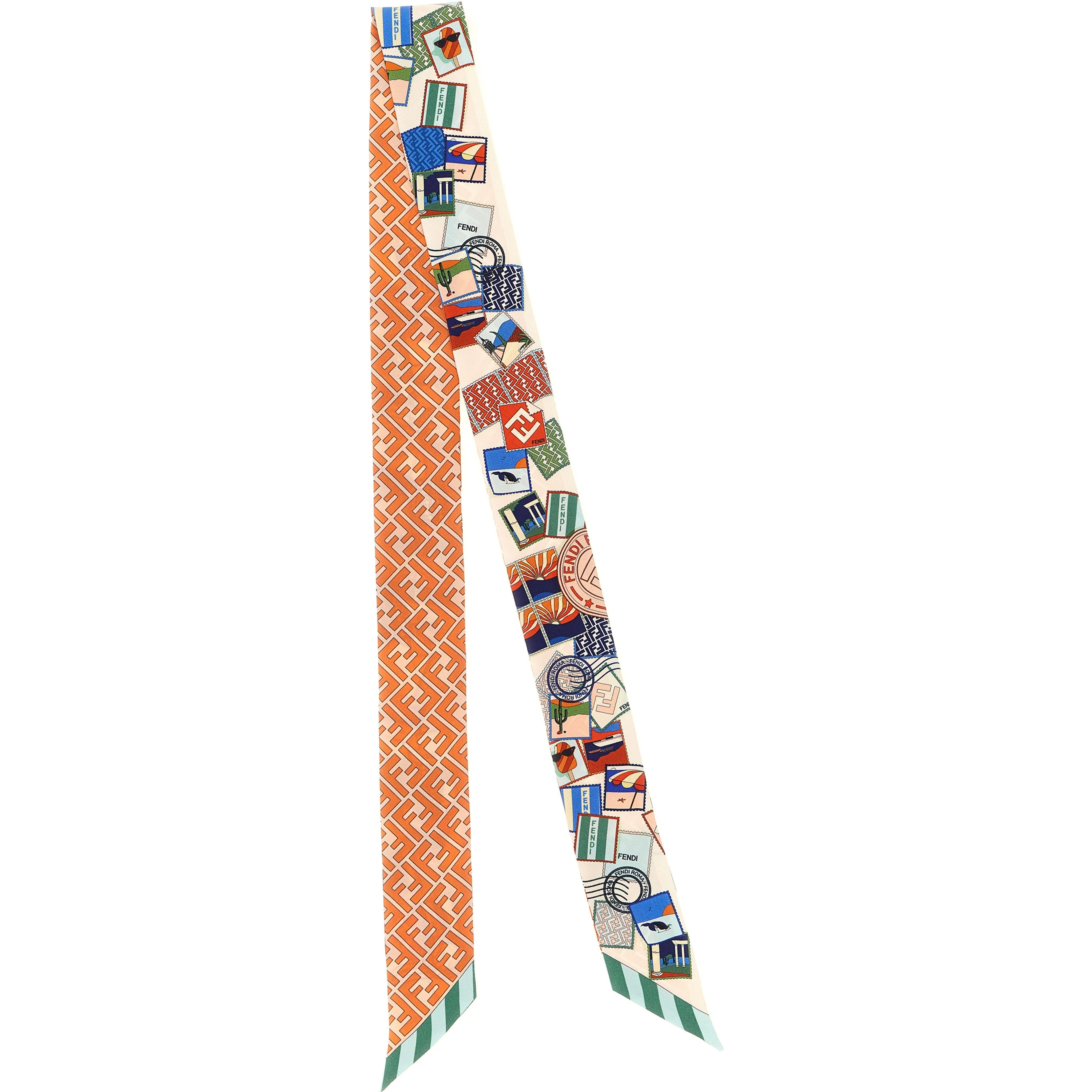Multicolor Silk Hairband