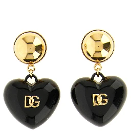 Black Brass Earrings