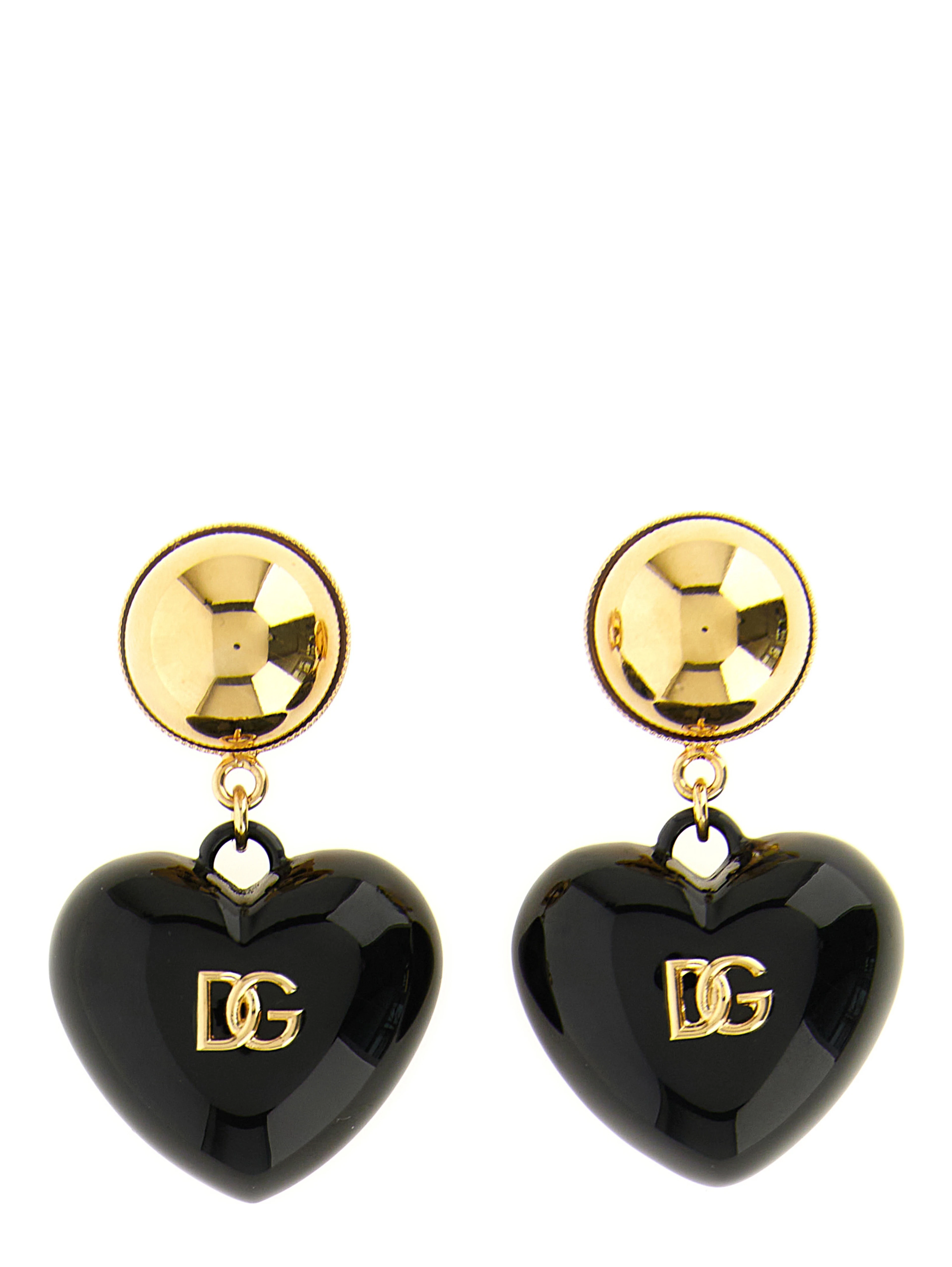 Black Brass Earrings