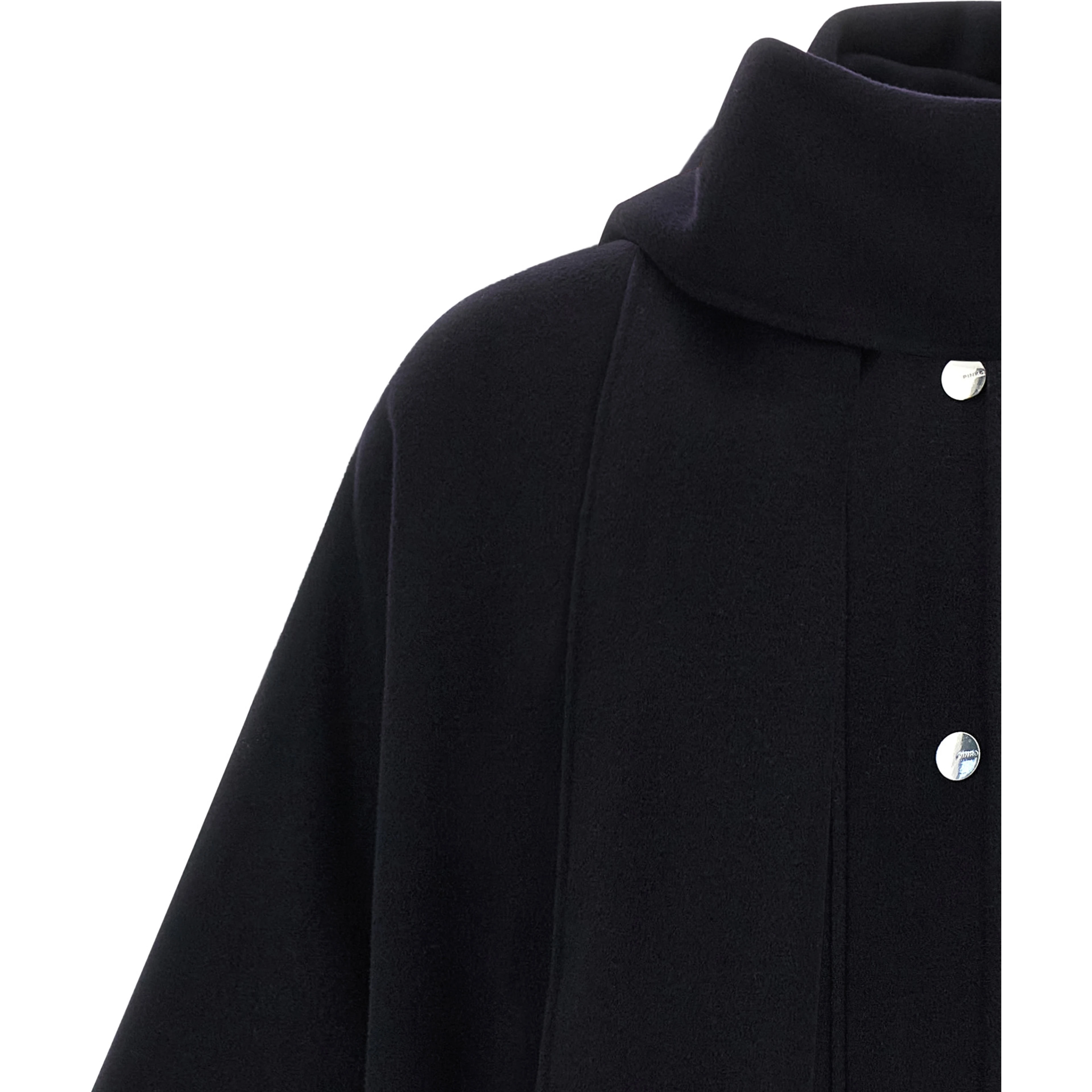 Blue Wool Coat