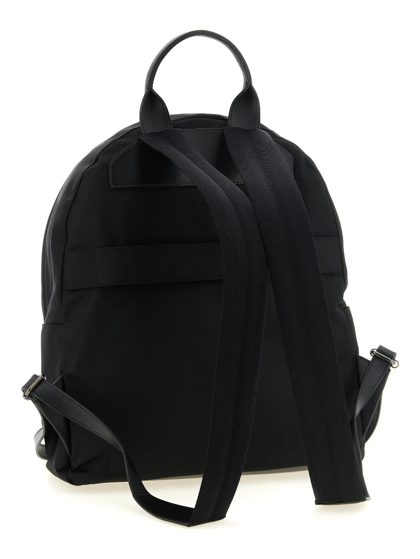 Black Polyamide Backpack