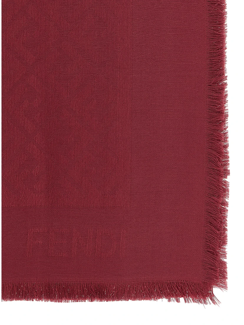 Bordeaux Silk Foulard