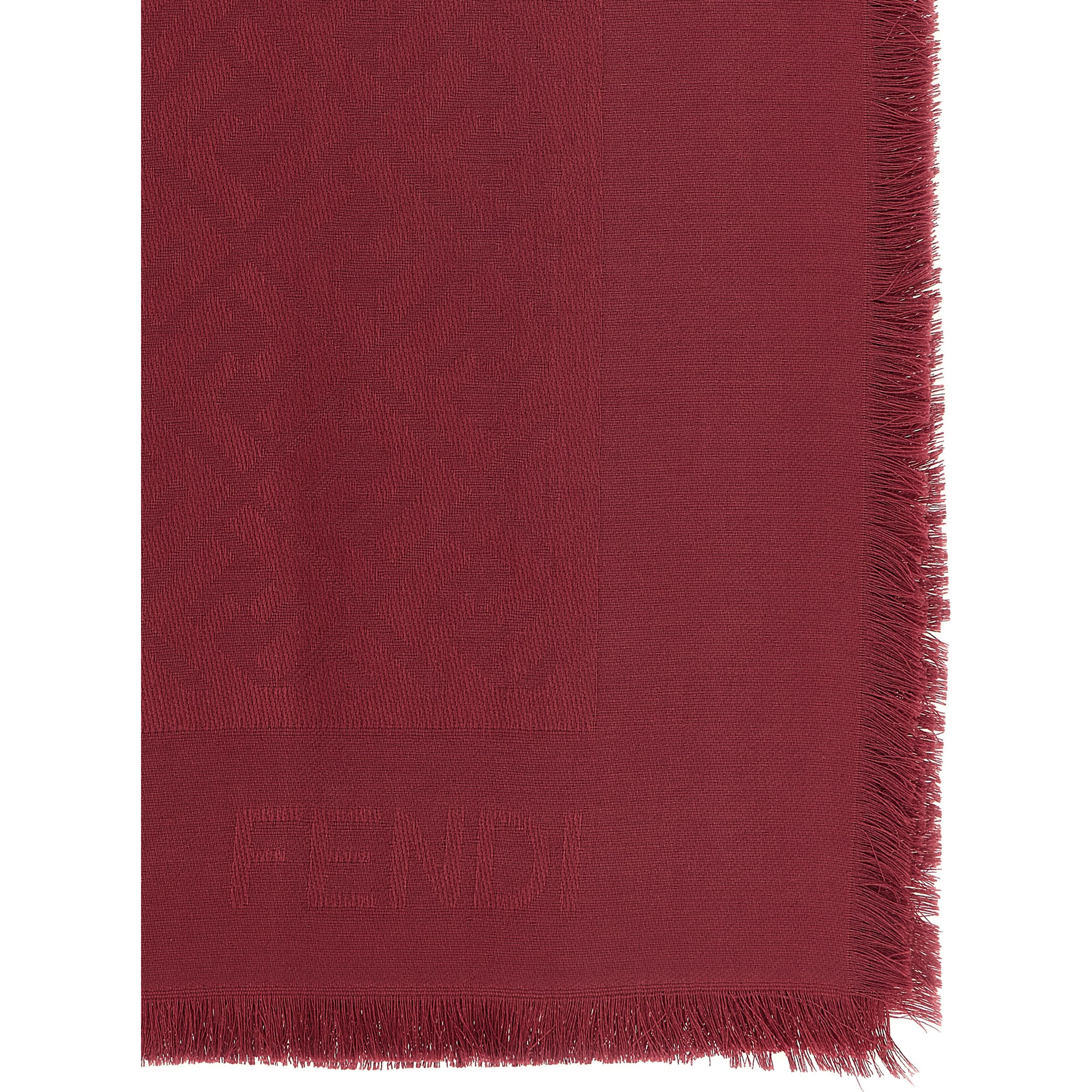 Bordeaux Silk Foulard