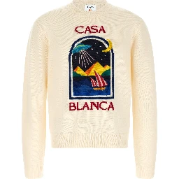 White Wool Cardigan
