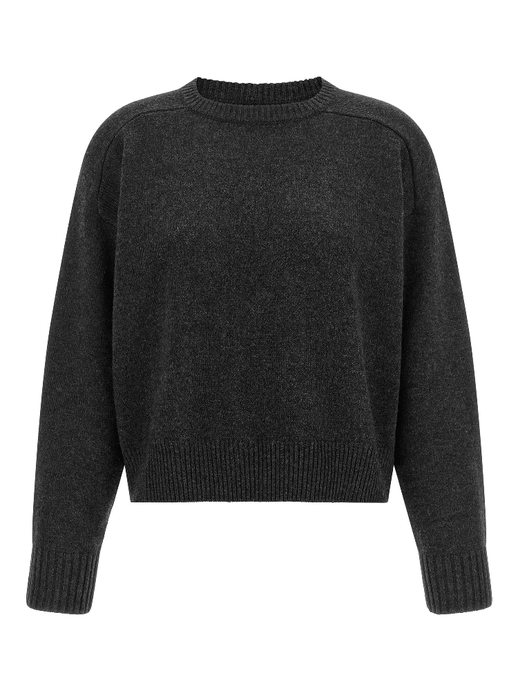 Gray Wool Cardigan