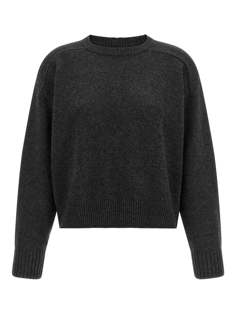 Gray Wool Cardigan