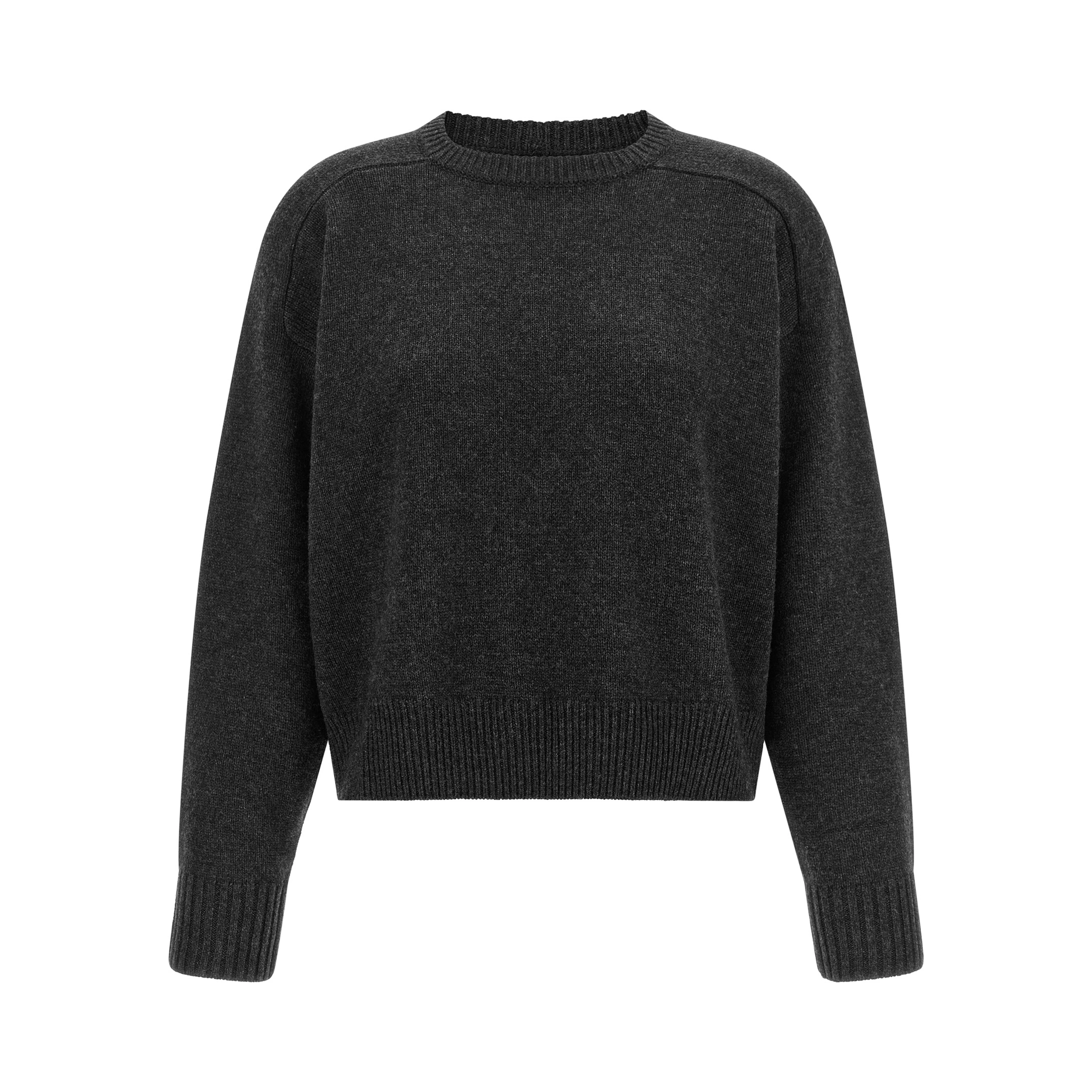 Gray Wool Cardigan