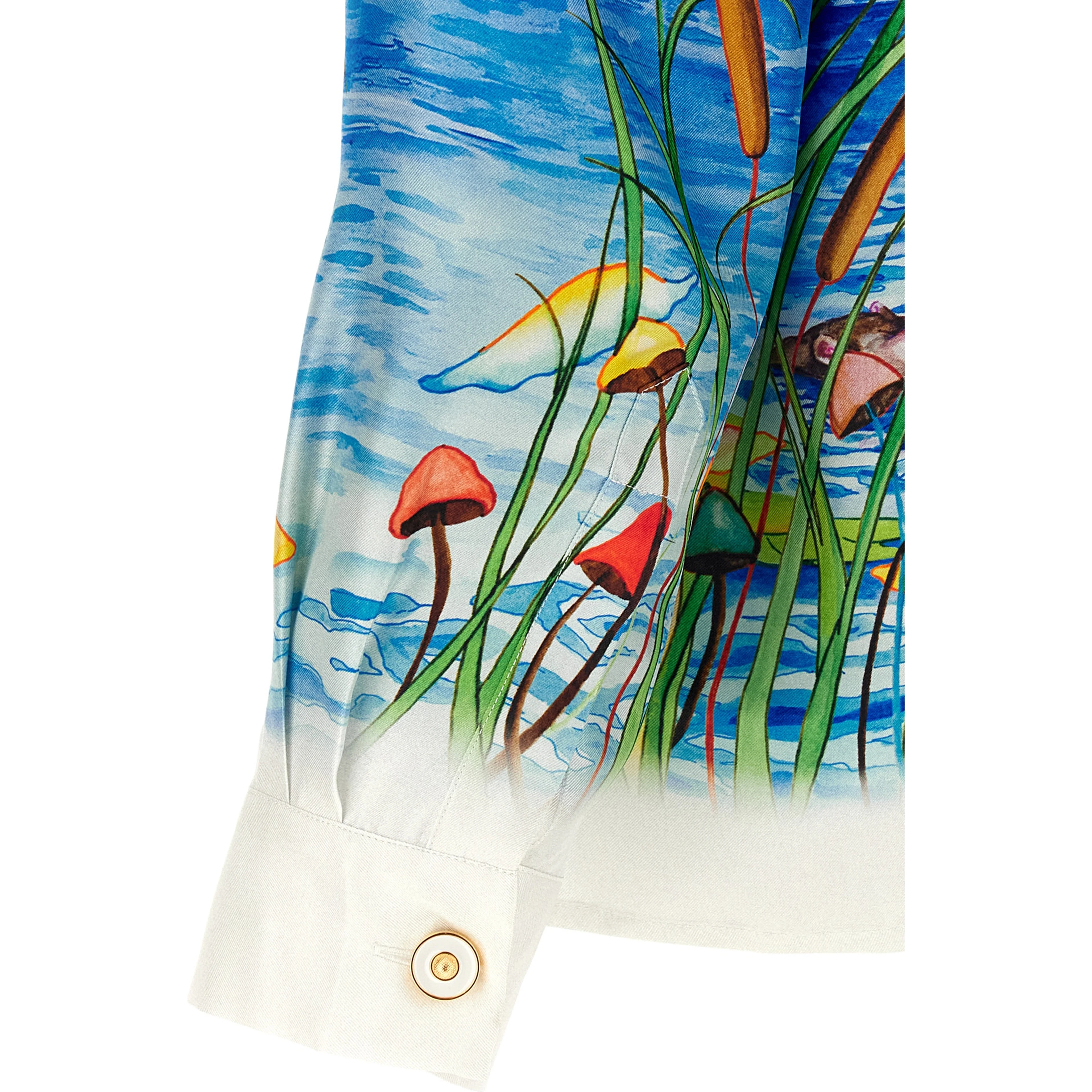 Multicolor Silk Blouse
