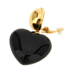 Black Brass Earrings