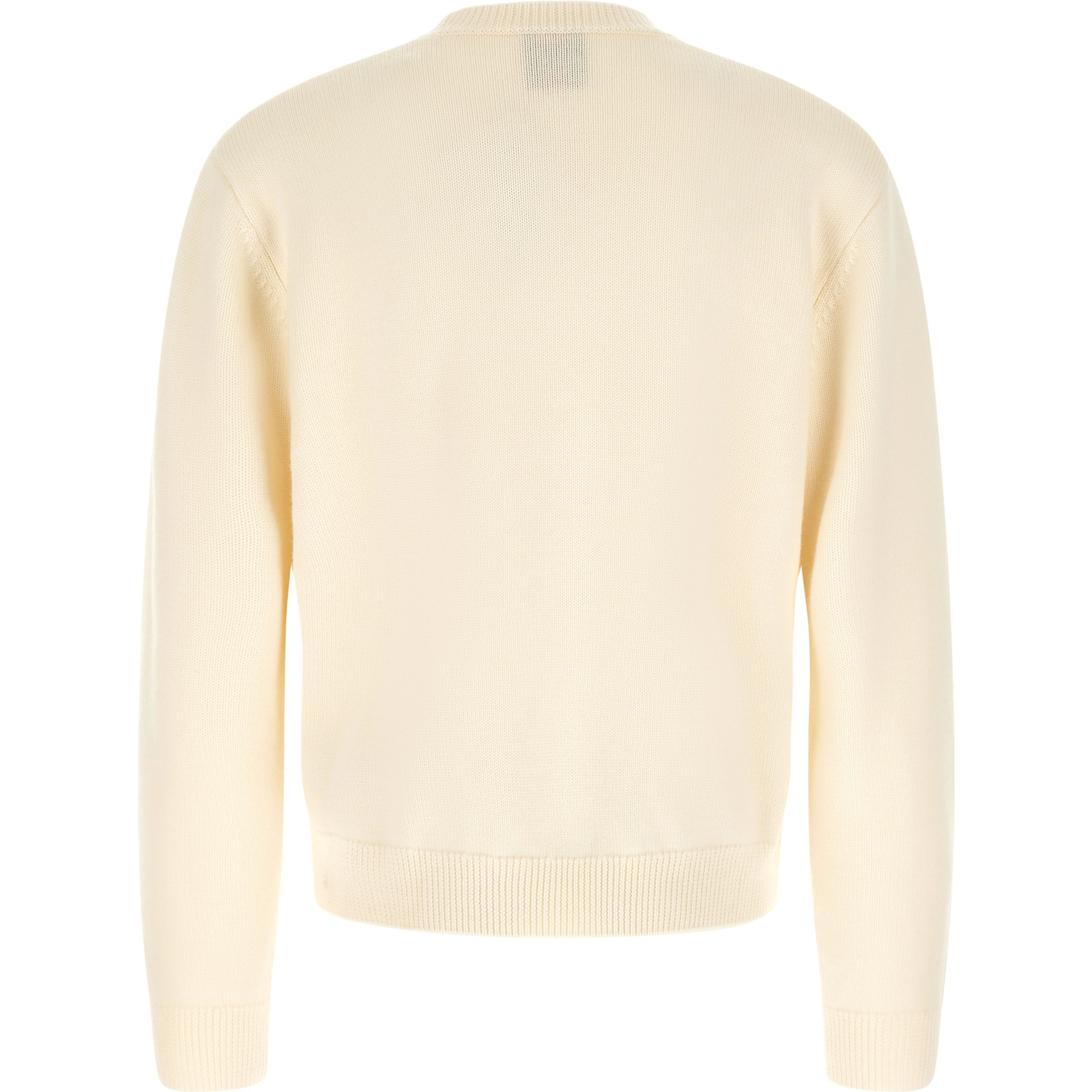 White Wool Cardigan