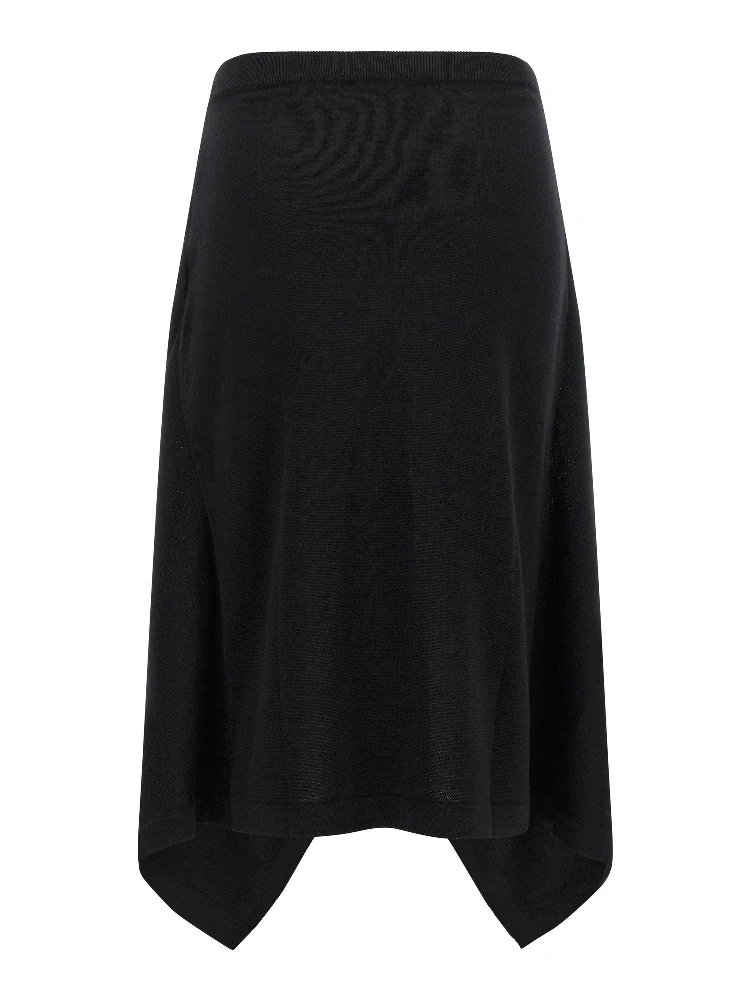 Black Wool Midi Skirt alternative