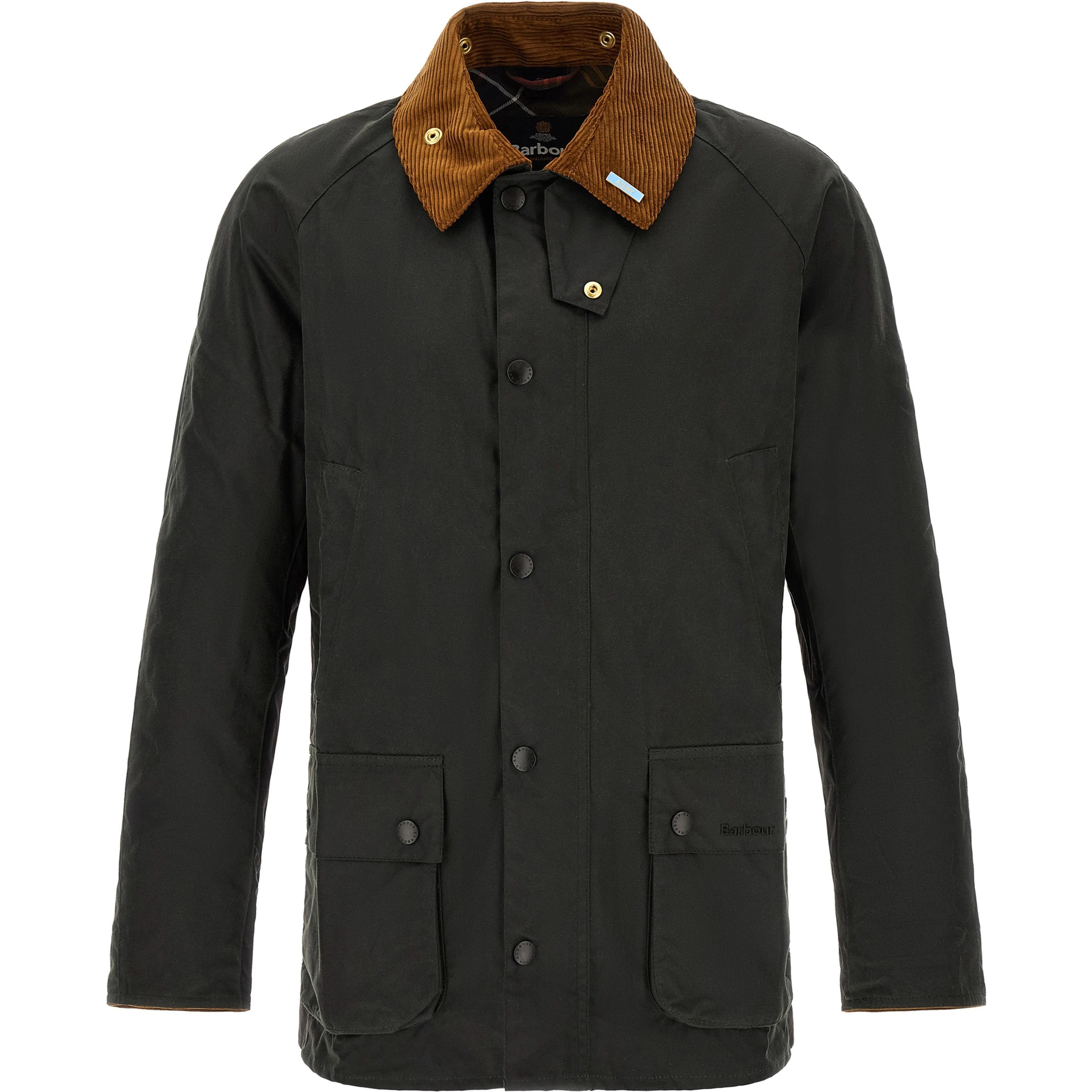 Bicolor Cotton Shell Jacket