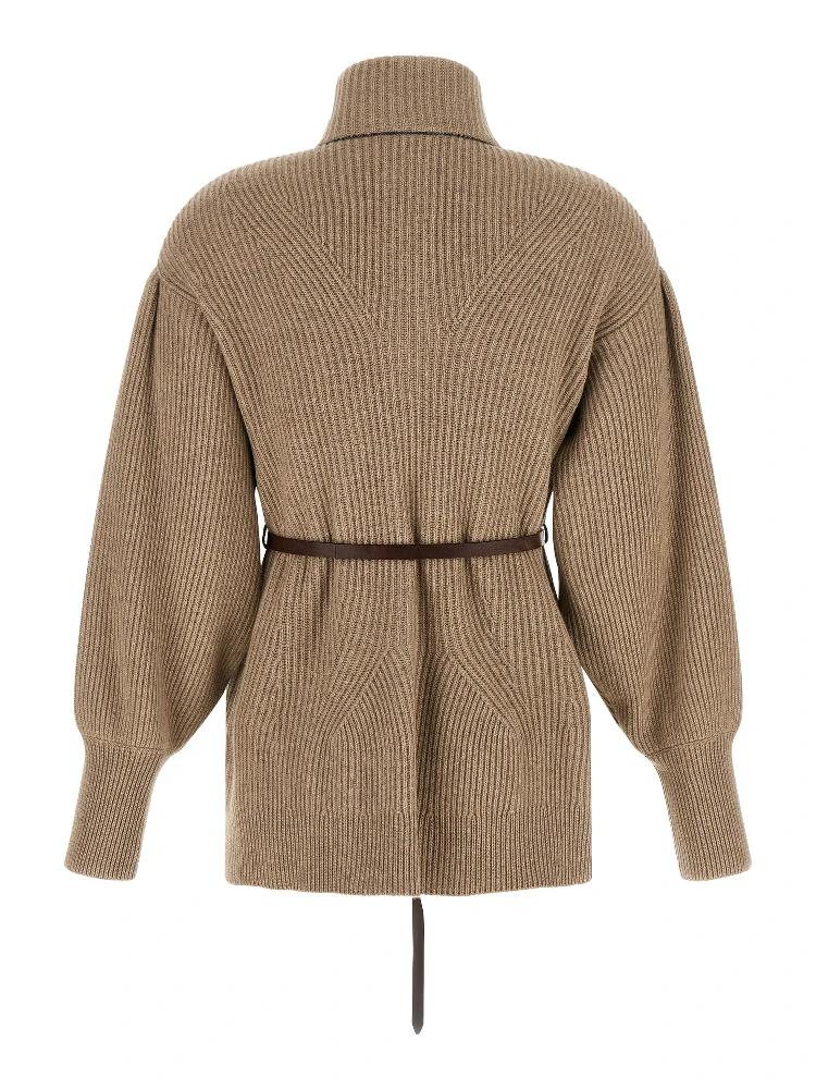 Beige Virgin Wool Cardigan alternative
