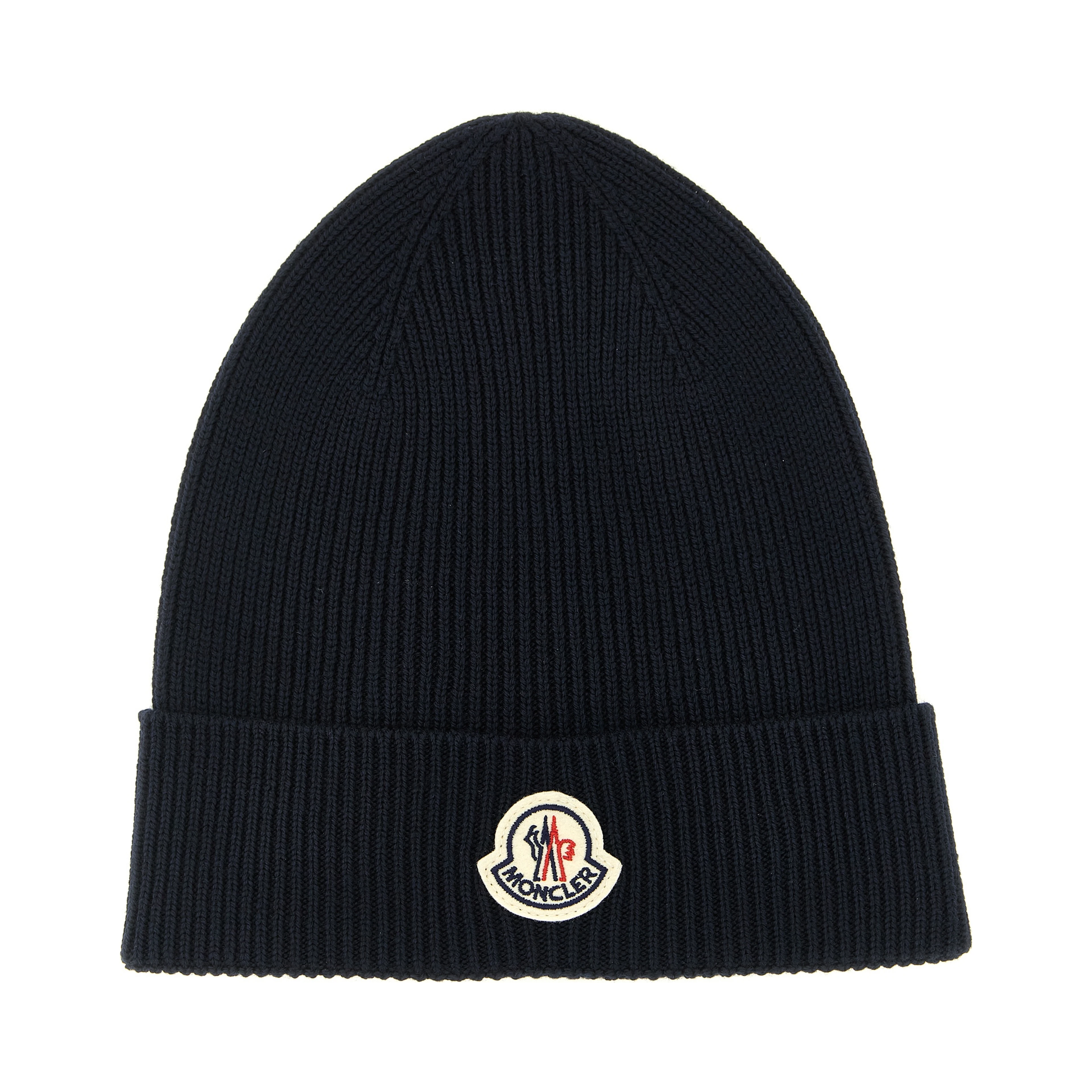 Blue Virgin Wool Beanie