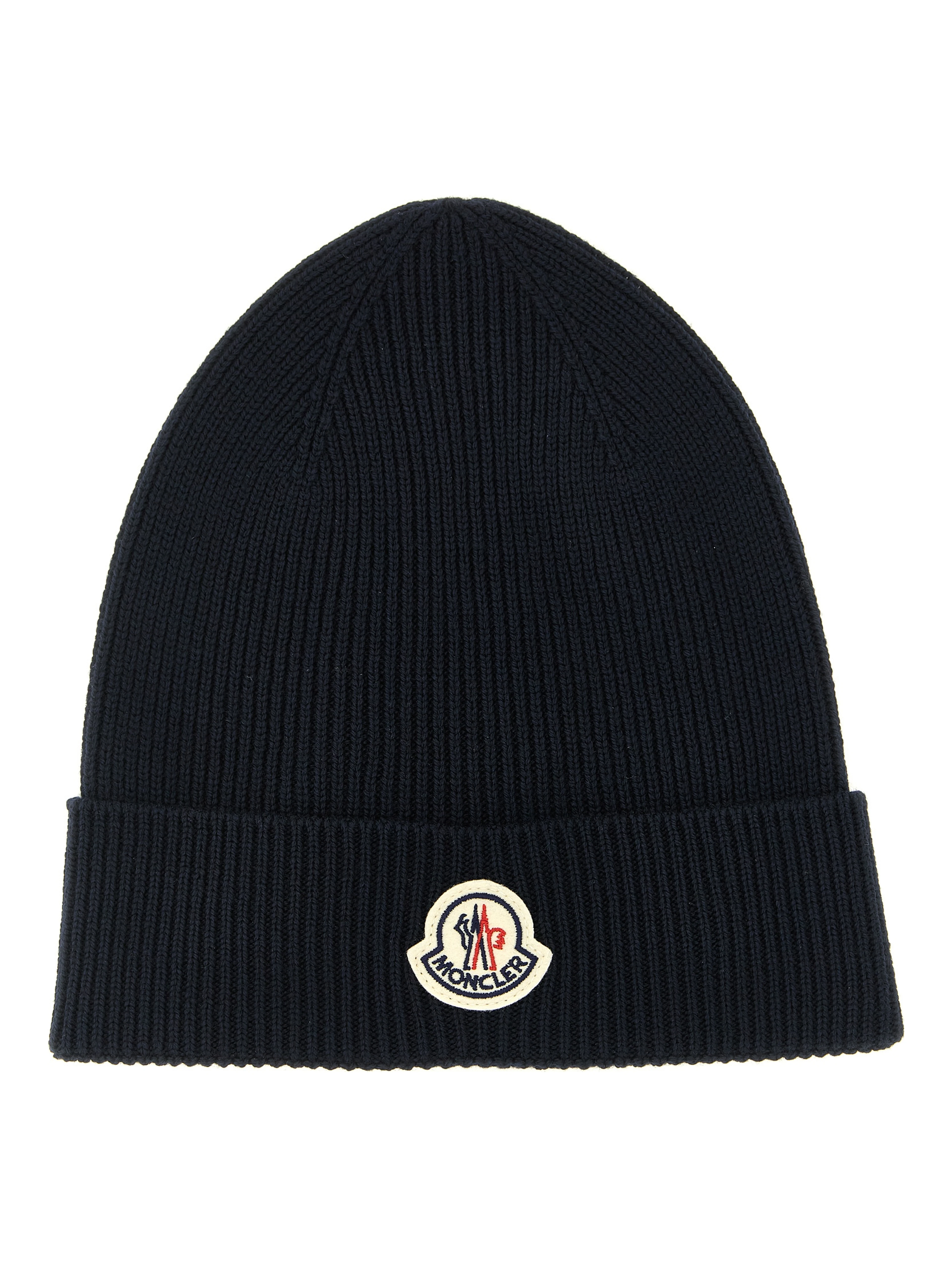 Blue Virgin Wool Beanie