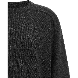 Gray Wool Cardigan