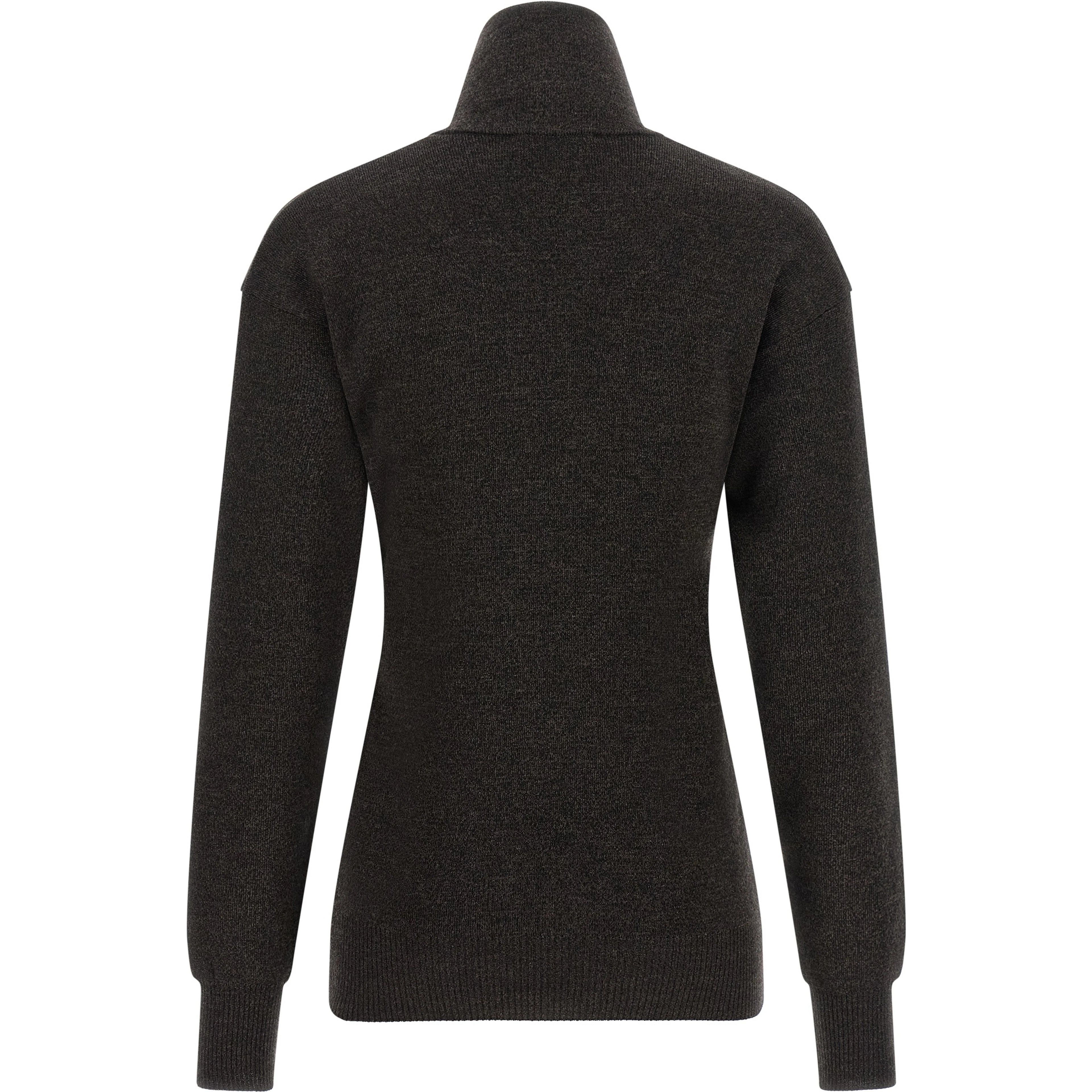 Brown Wool Cardigan