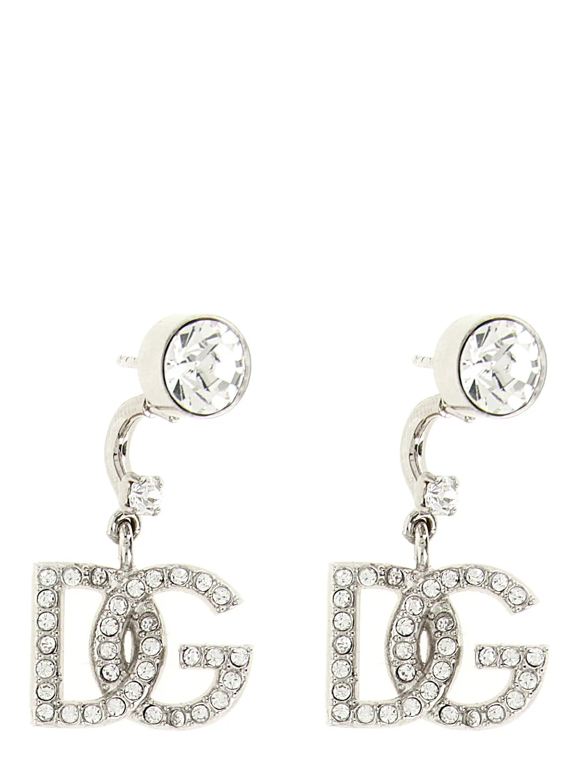 Silver Brass Earrings