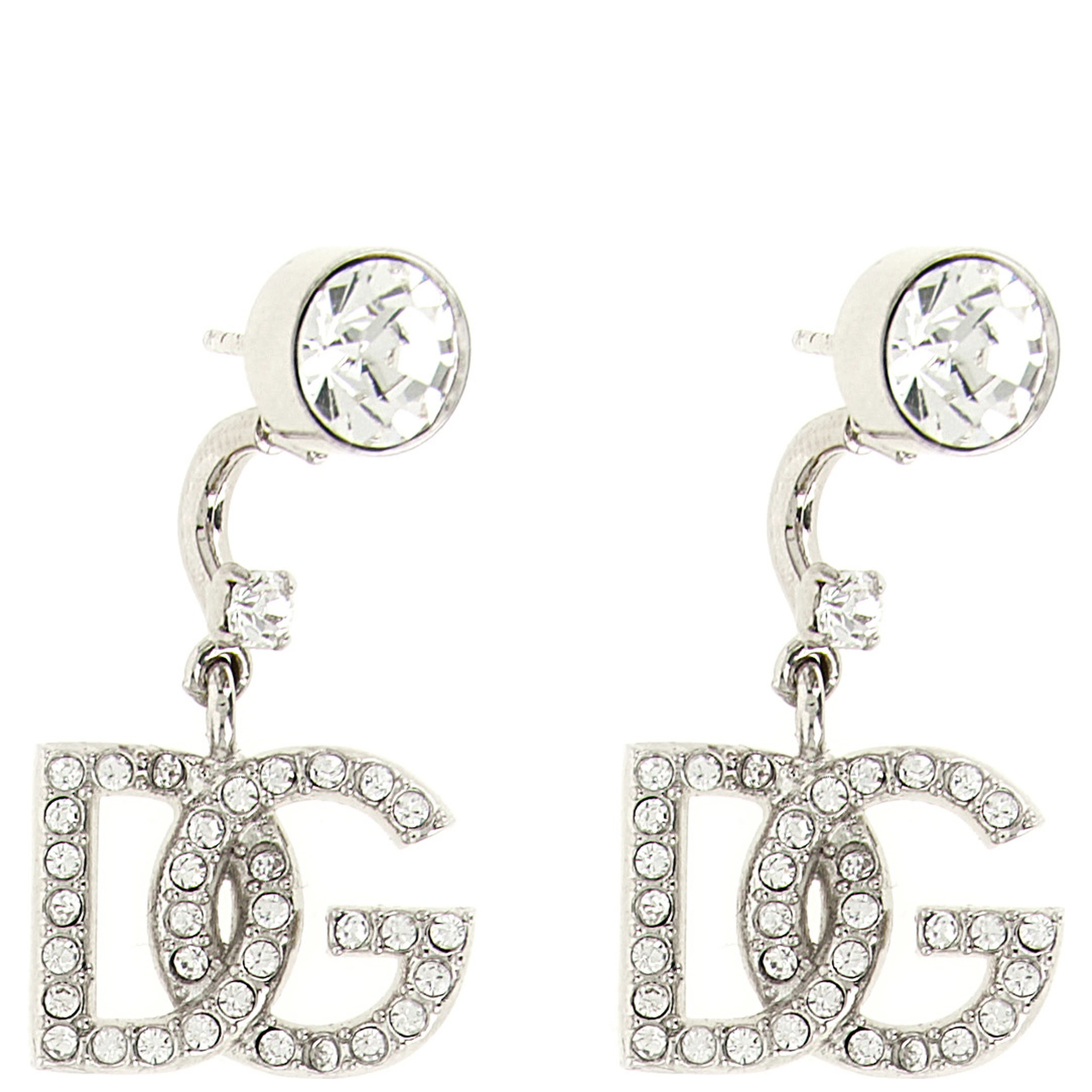 Silver Brass Earrings