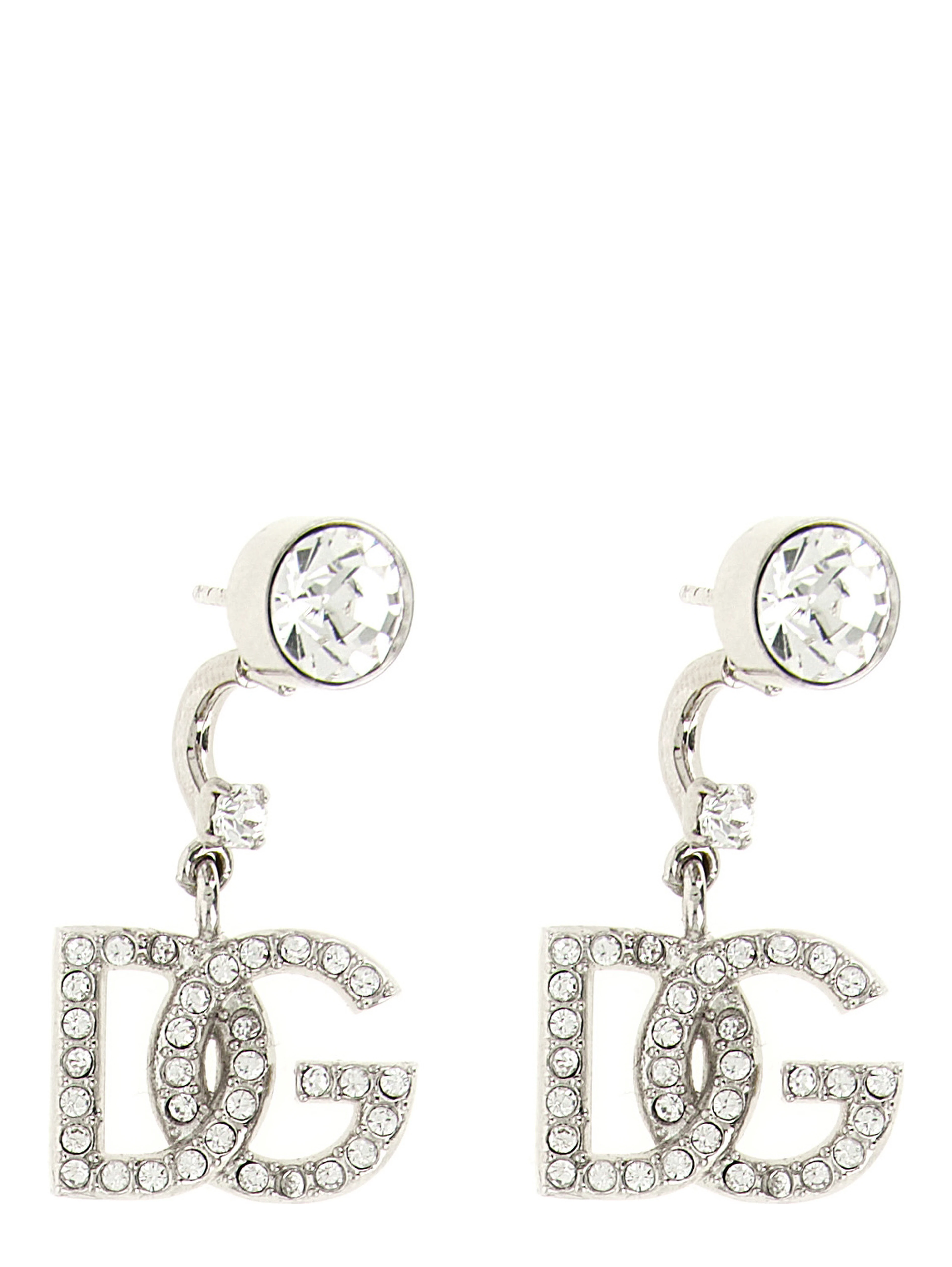Silver Brass Earrings