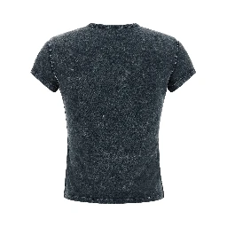 Gray Cotton T-Shirt