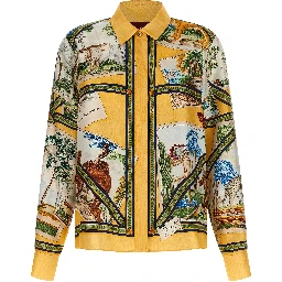 Multicolor Silk Blouse