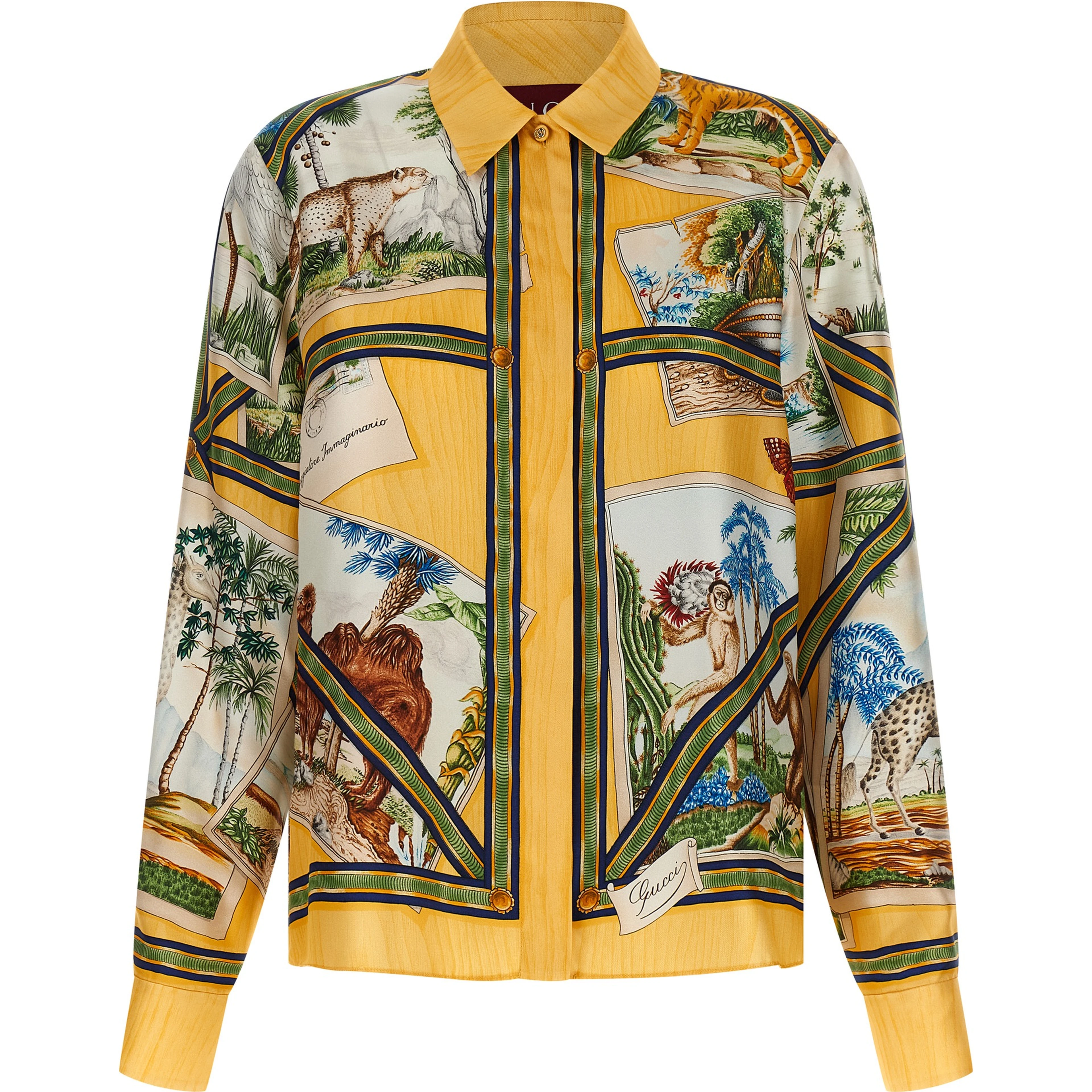Multicolor Silk Blouse