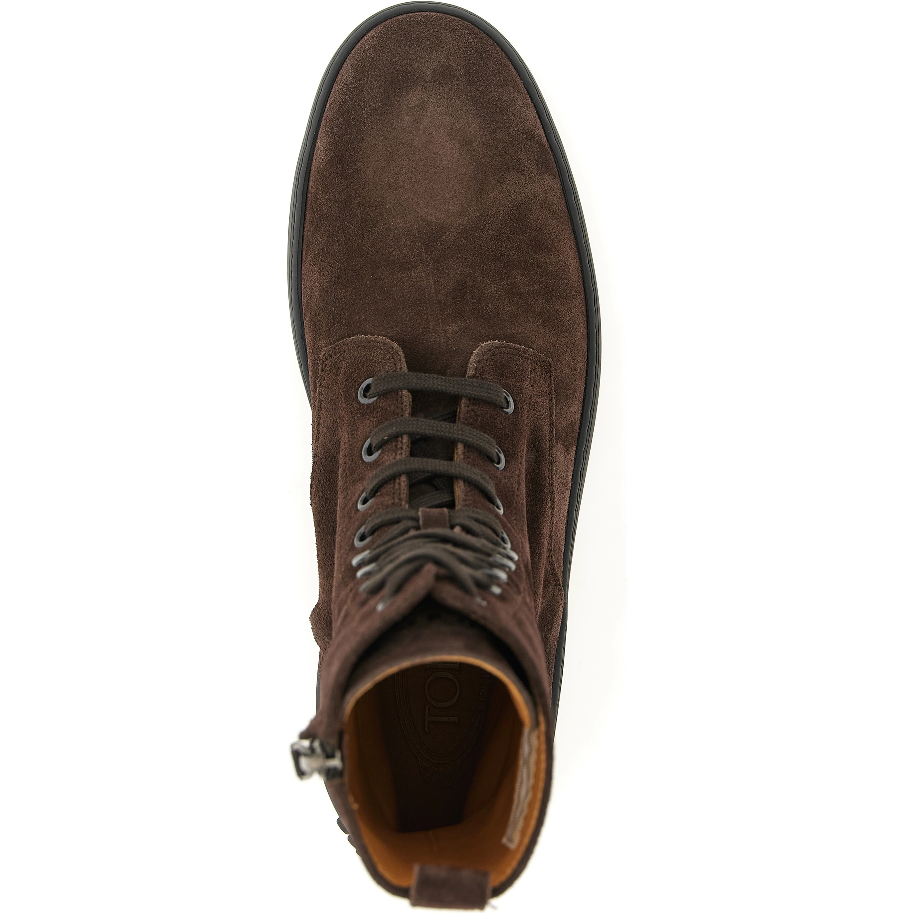 Brown Calfskin Ankle Boots